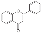 2-Phenyl-1,4-benzopyrone.svg