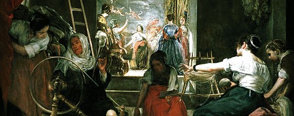 Las hilanderas Velázquez detail.jpg