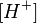 [H^+],